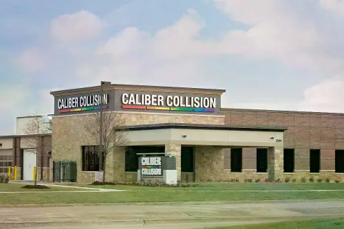 Caliber Collision exterior shot.